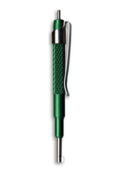 ZT13-GRN Aluminum Pocket Key - Green