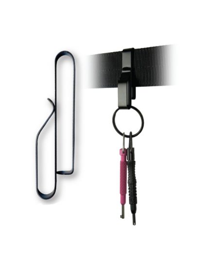 ZT52 Low Profile Key Ring Holder - Black