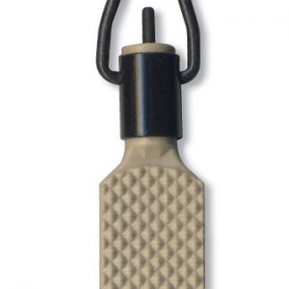 NEW! ZT9P-TAN Knurled Flat Grip Swivel Key - Polymer-Tan