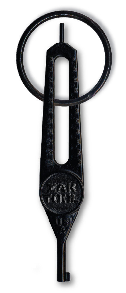 Key Fob Hardware - Gun Metal - 1 Pack from Sew TracyLee Designs